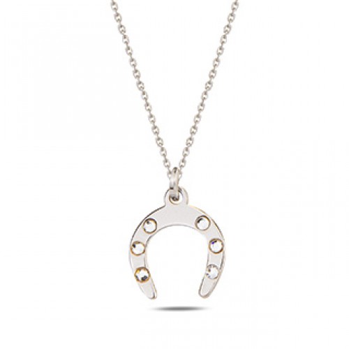 925 silver chain and pendant - Swarovski crystal MAE80-20
